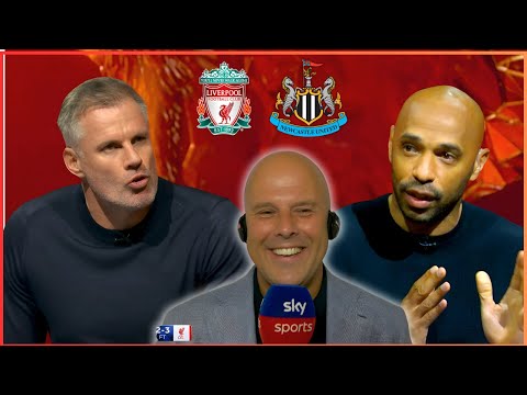Liverpool vs Newcastle 2-2 Thierry Henry & Jamie Carragher Reaction | Arne Slot Post-Match Analysis