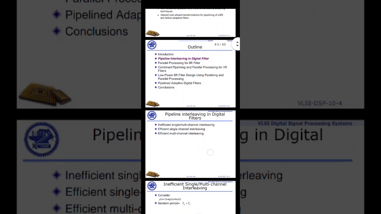 Parallel Processing for IIR Filters in VLSI 🖥️