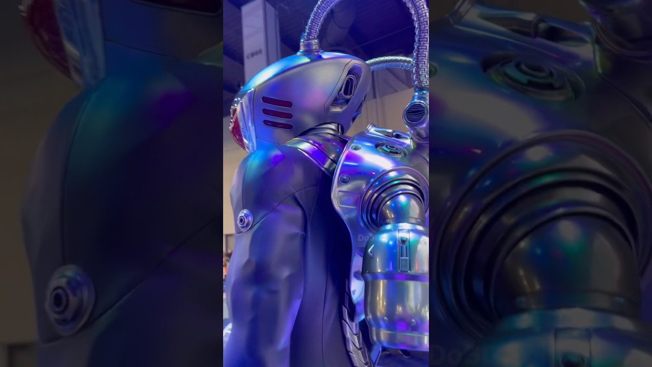 Exclusive Close-Up of the Black Manta Suit Display Props from Aquaman 2 🦑