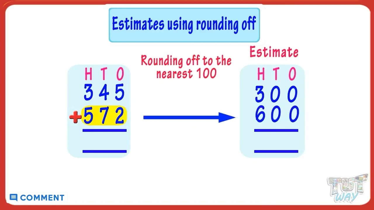 Estimation of Numbers: Rounding Off to the Nearest 100