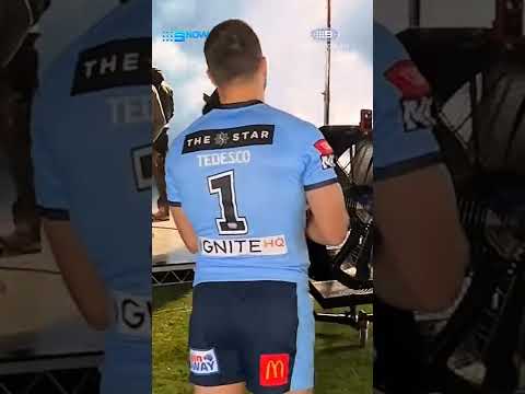 Ask me a question to ask the next person' ft. Fonzie Gomez + NSW 🔵🔴 #NRL #Origin #SOO #FonzieGomez