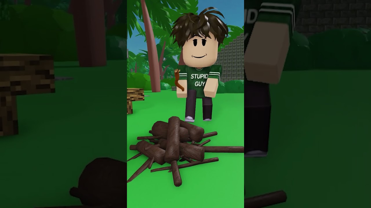 Смешная 14 серия анимационного сериала о неуклюжем парне в Roblox 🎮