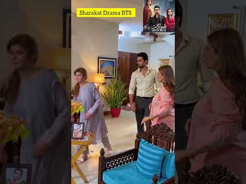 Sharakat Drama BTS Video Episode 34 #najeebafaiz#daniyalafzalkhan#greenentertainment #shorts