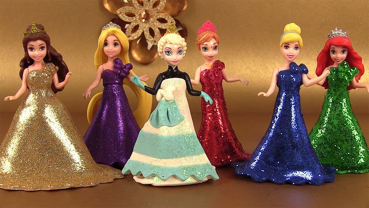 Play Doh Sparkle Princesses Dress Up ✨