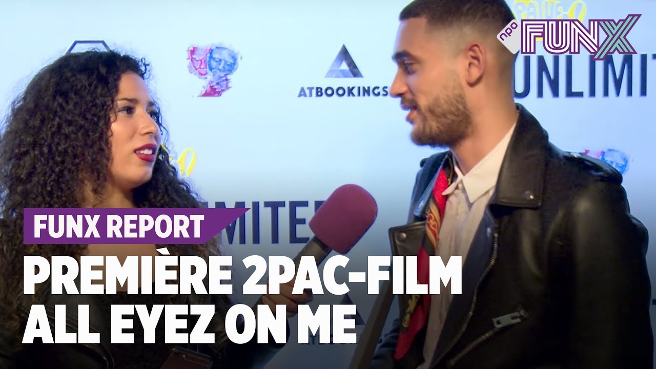 TUPAC-FILMPREMIÈRE 'ALL EYEZ ON ME' MET O.A. JOSYLVIO, QUCEE EN ESKO