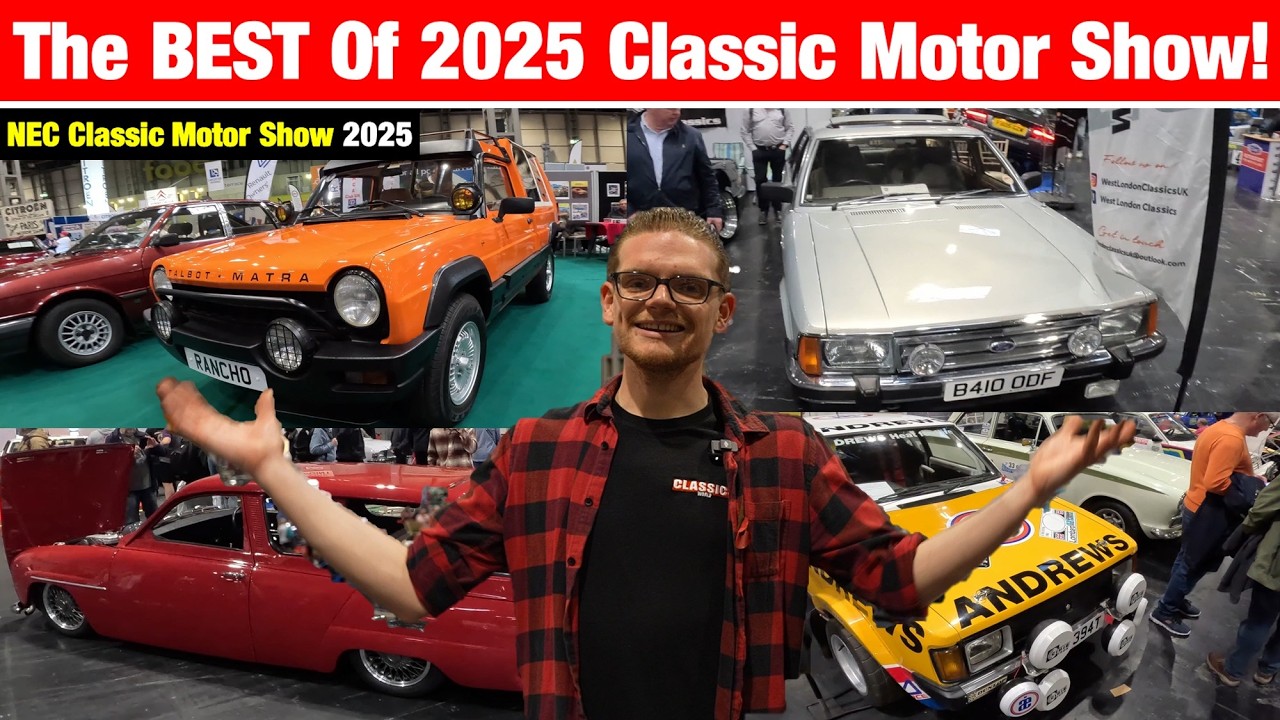 Top Cars at NEC Classic Motor Show 2025 π