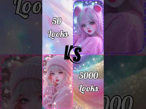 "50 Looks 🆚 5000 Looks" #vs #heels👠#Lipstick💄 Tell me comment 💌 #viralshort #viral😱 #subscribe 😉