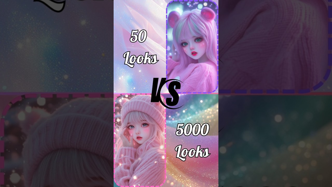 50 Looks vs. 5000 Looks: Which Style Do You Prefer? ๐ ๐