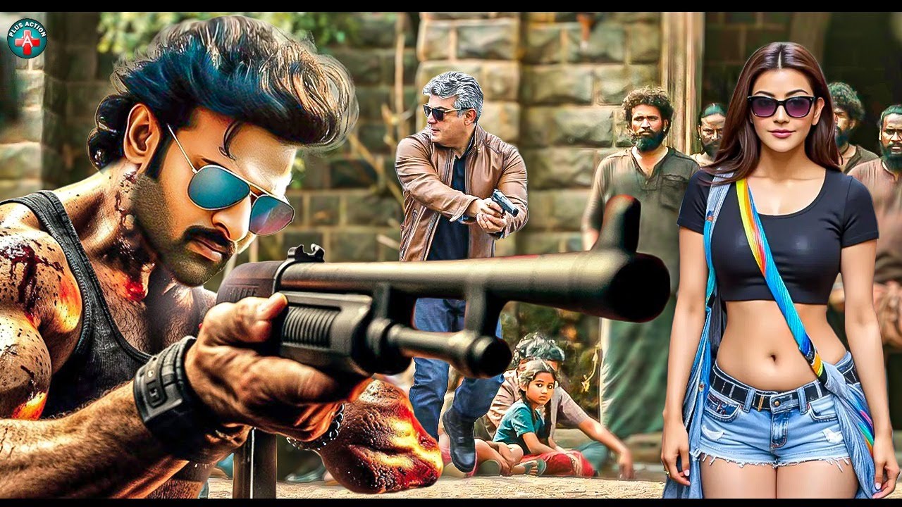 Prabhas & Kajal in 2025 Full Hindi Dubbed Movie 🎬