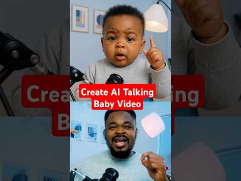 This AI Talking Baby Video Was Made on a Phone! Yes—anyone can do this!  #talkingbabypodcast