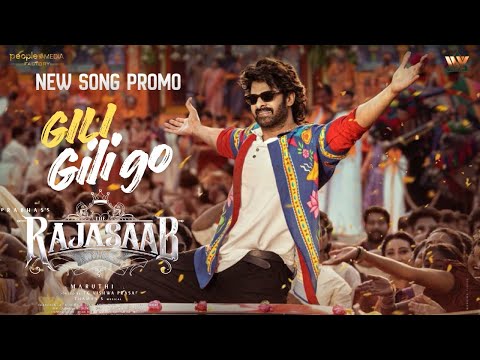 The RajaSaab Gili Giligo song Promo | Prabhas | Maruthi | Thaman S | TG Vishwa #therajasaab FANMADE