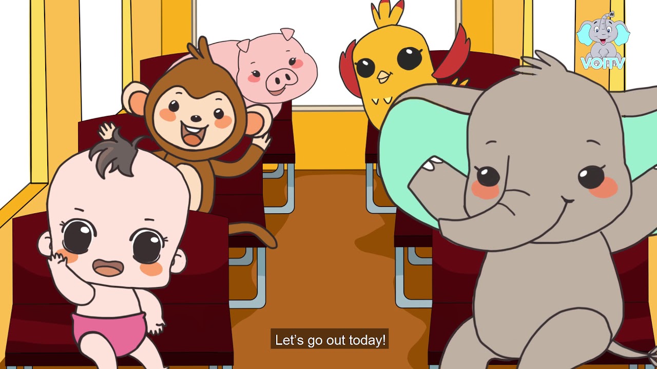 Voi TV: Tên Gọi & Tiếng Động Vật | Học Tiếng Việt #6