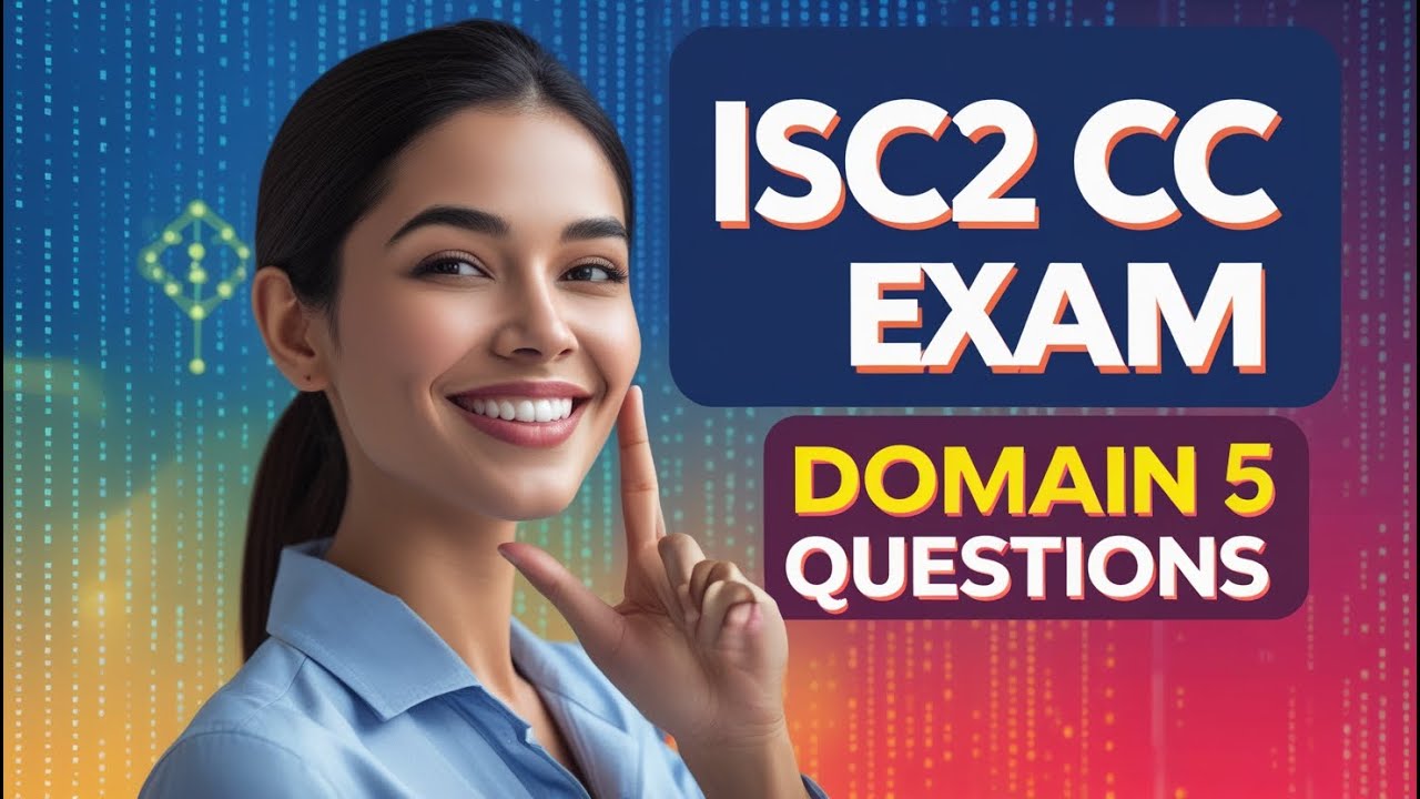 Master ISC2 CC Domain 5 with Essential Practice Questions & Clear Explanations π
