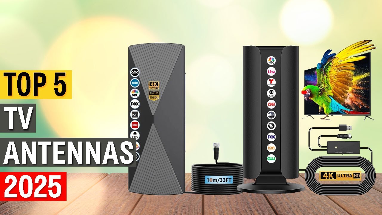 Top 5 TV Antennas for 2025: 4K HD & Long Range 📡