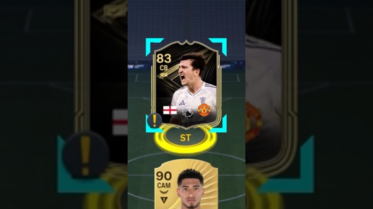 Harry Maguire as Striker: Scores Everything! 🐐 #eafc #eafc26 #fc26 #fut #football #shorts