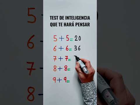 TEST DE INTELIGENCIA QUE TE HARÁ PENSAR