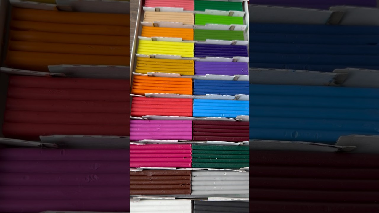 Plasticine #art #plasticine #tiktok #subscribe #sculpting #clay #artist #relax