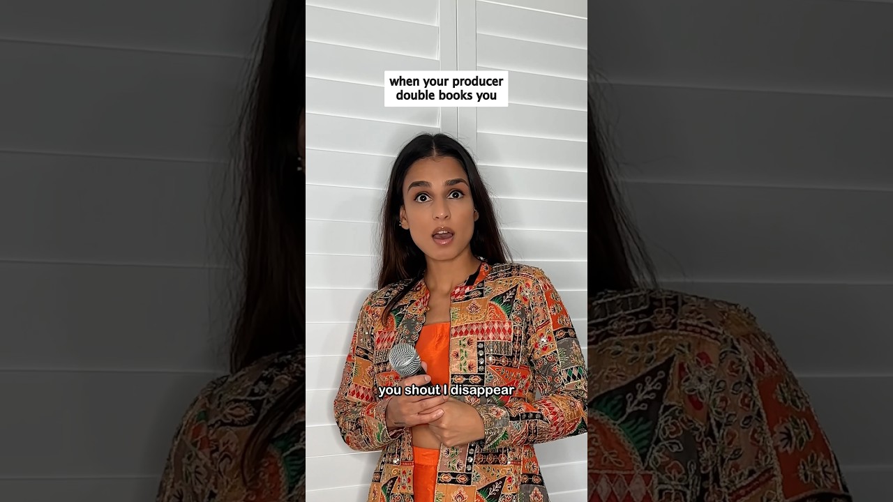 when your producer double books you 👀🫣 (inspo: @connorprice) #newmusic #bollywood