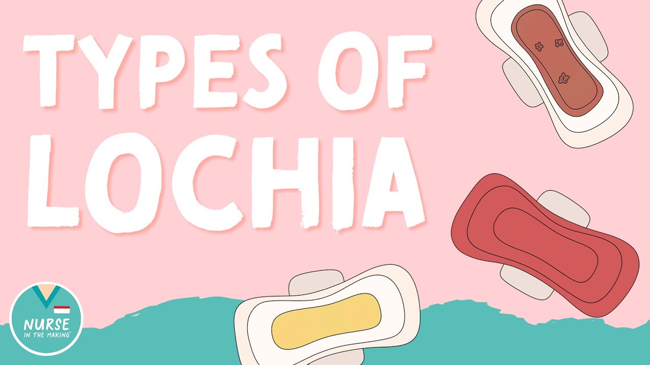 The Types of Lochia - Maternity Nursing - NCLEX