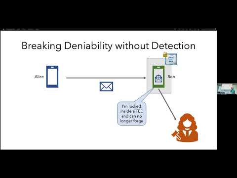 Mahimna Kelkar: Complete Knowledge - Preventing Encumbrance of Cryptographic Secrets
