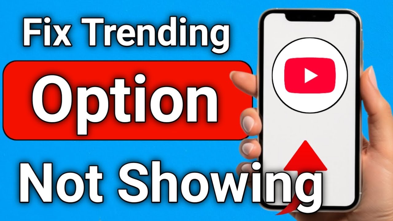 How to fix Trending Option Not Showing On YouTube