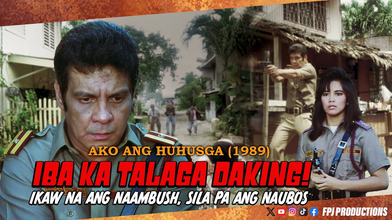 Fernando Poe Jr. Stars in the Classic Action Film 'Ako ang Huhusga' 🎬