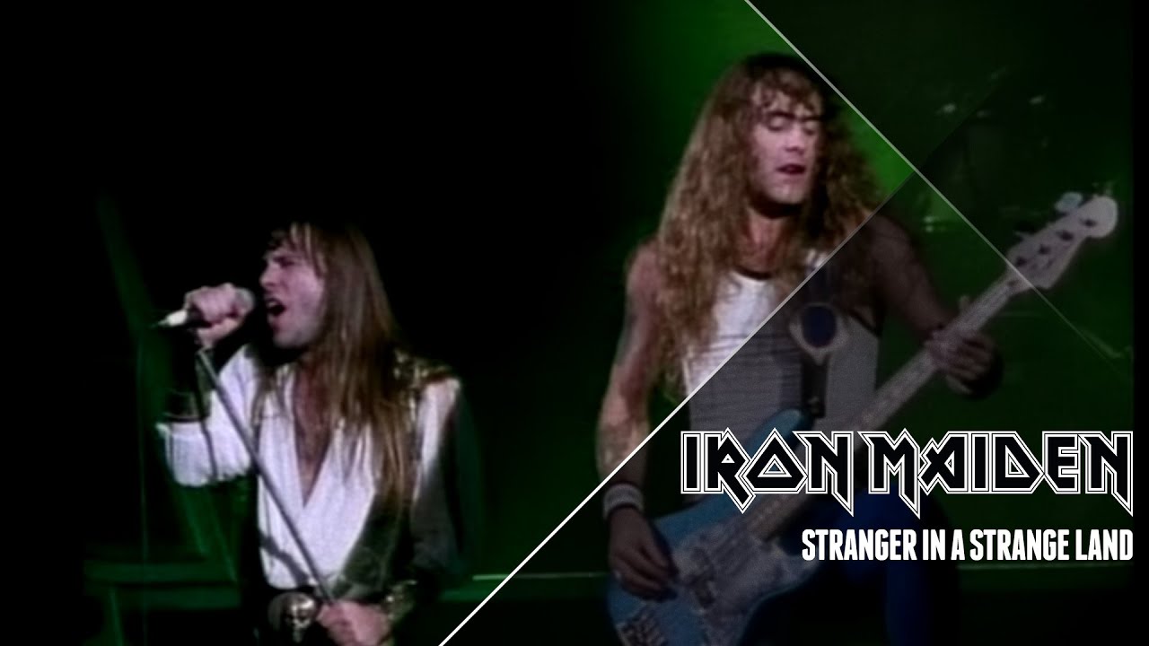 Iron Maiden - Stranger In A Strange Land 🎸 | Official Music Video from 1986 Album
