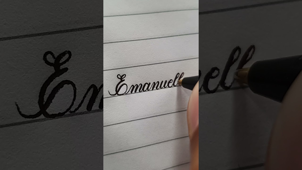 Emanuelle's Short Calligraphy & Lettering Art ✍️