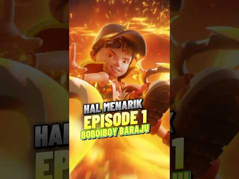 Hal menarik yang saya temukan di boboiboy galaxy baraju EPISODE 1 #boboiboy