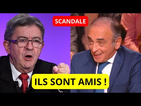 Éric Zemmour AVOUE être AMI avec Jean-Luc Mélenchon (ça n'a aucun sens)