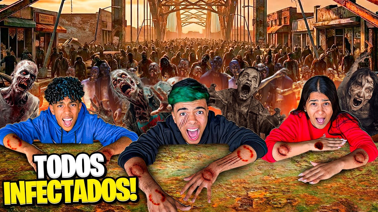 Todos Infectados pelo Vírus do Zumbi! 😱