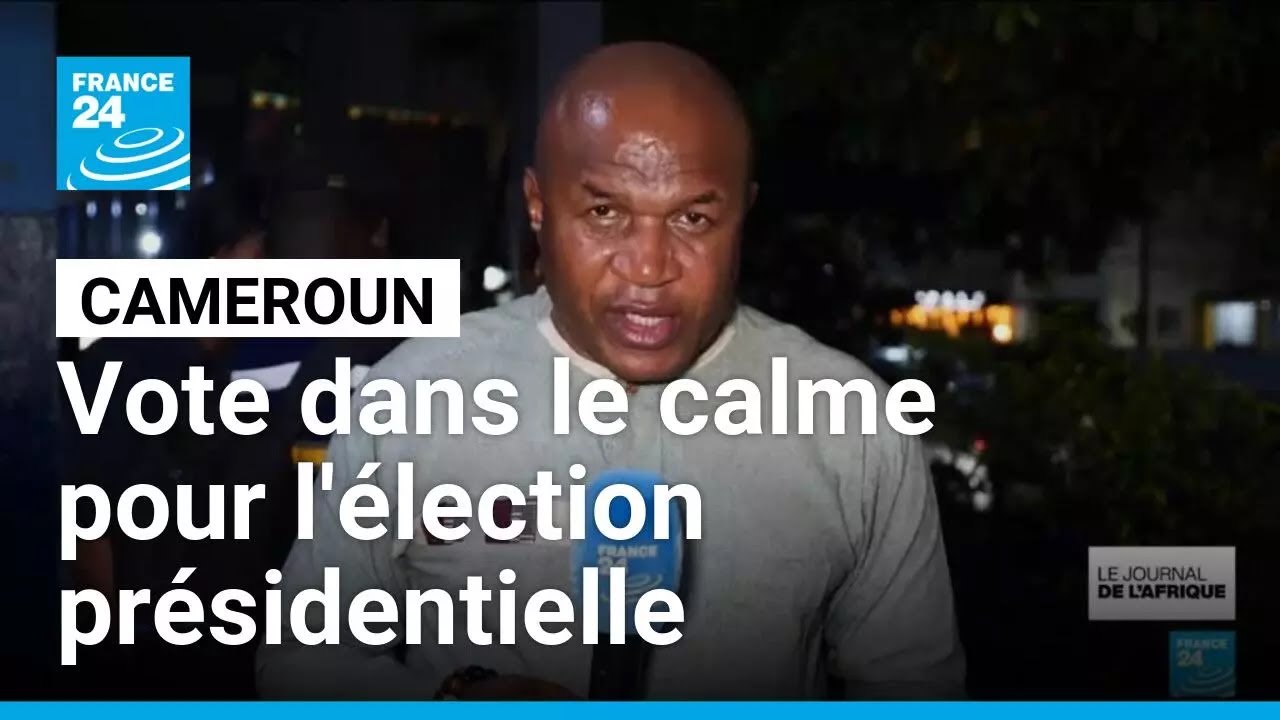Présidentielle au Cameroun : vote dans le calme, dépouillement en cours • FRANCE 24