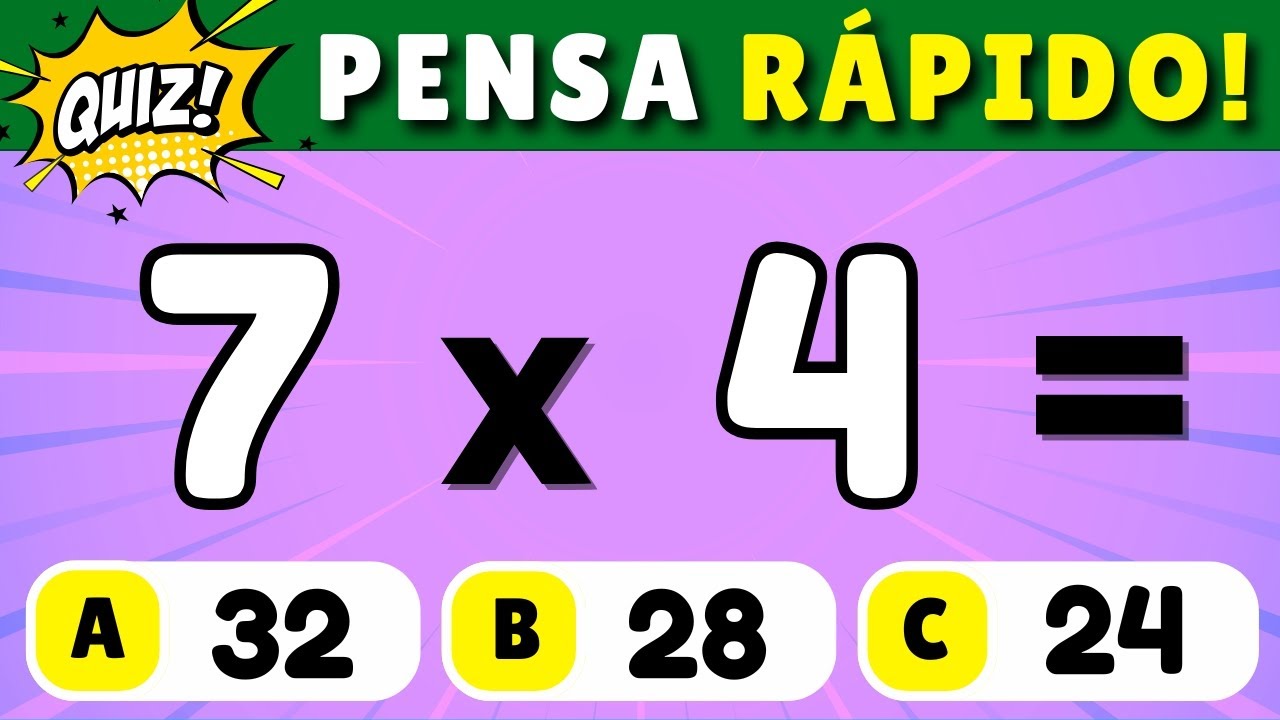 Desafie-se com o Quiz de Matemática #6 — Você Consegue Acertar Todas as Perguntas? 🧠