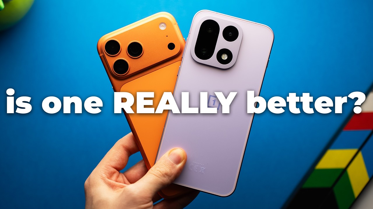 OnePlus 15 Vs. iPhone 17 Pro Max is complicated.