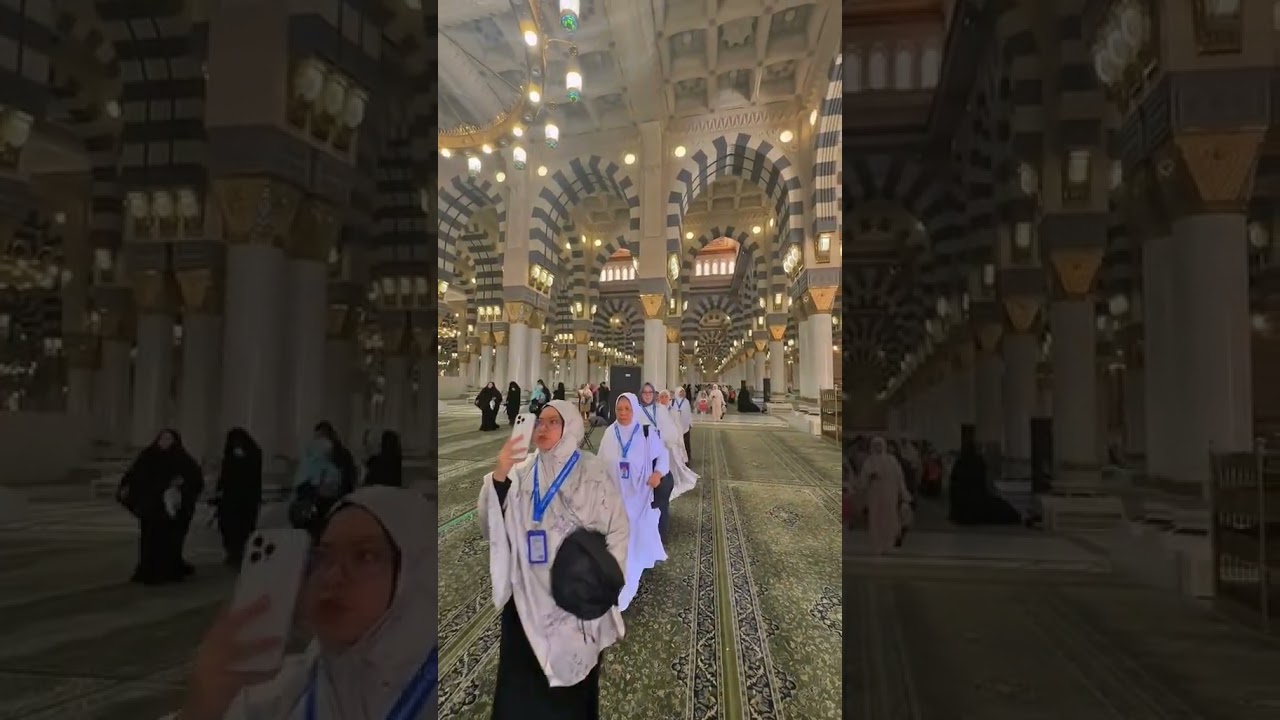 Experience the Spiritual Journey: Live from Riaz ul Jannah in Madina & Makkah 🌙