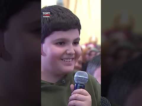 Cumhurbaşkanı Erdoğan ile Torunu Ali Tahir Arasında Güldüren Diyalog #shorts