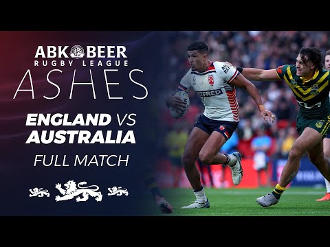 FULL MATCH | England v Australia | Rugby League Ashes First Test