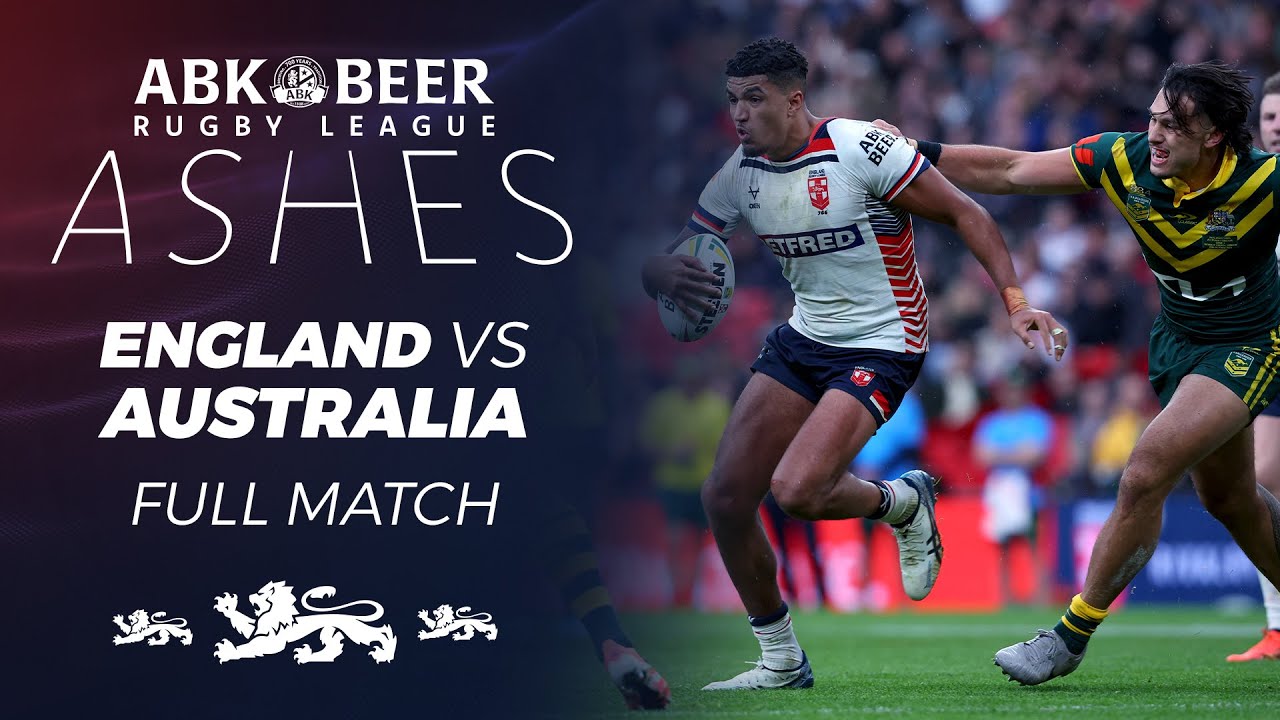 England vs Australia Rugby League Ashes First Test – Full Match Highlights 🏉