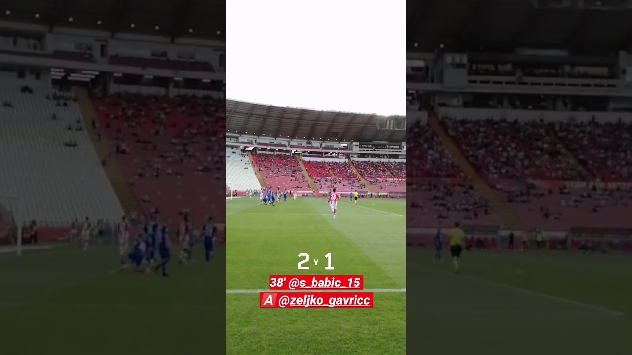 Exciting Goal! Srđan Babić Scores for Crvena zvezda at 38' ⚽