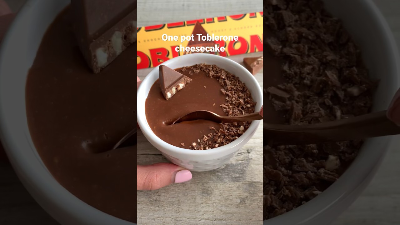 Toblerone Cheesecake Recipe 🍫