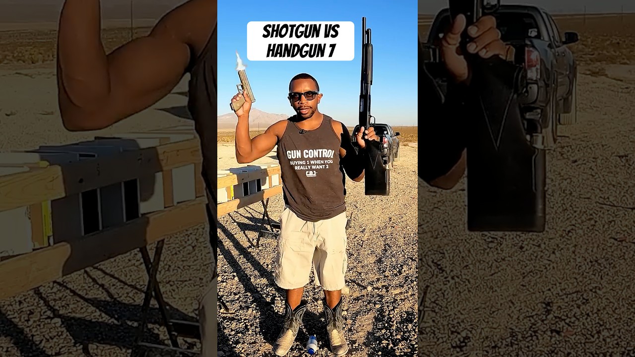 Do NOT use a Pistol for HOME DEFENSE 7| Shotguns VS Pistol | Top Home Defense Guns | 9mm VS 12 Gauge