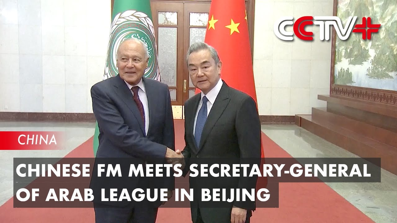 Chinese FM Meets Arab League Secretary-General in Beijing