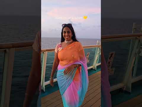 90's vibe - Saree and cruise