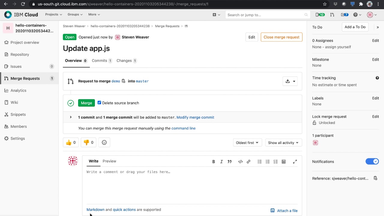 Code Risk Analyzer Demo: Develop a Secure Kubernetes App on the IBM Cloud