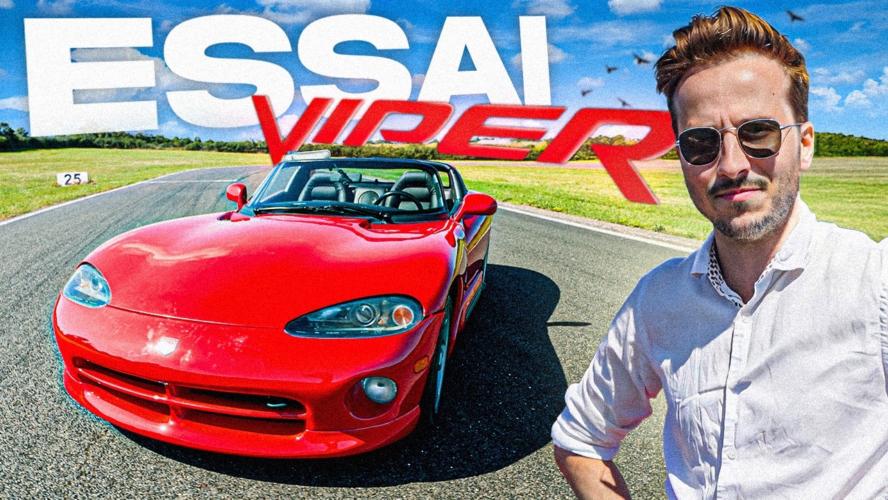 Dodge Viper RT/10 : Le Célèbre 'Cercueil roulant' en Action 🚗