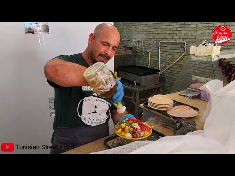 صحن الكفتاجي عند الشاف الهادي 🇹🇳