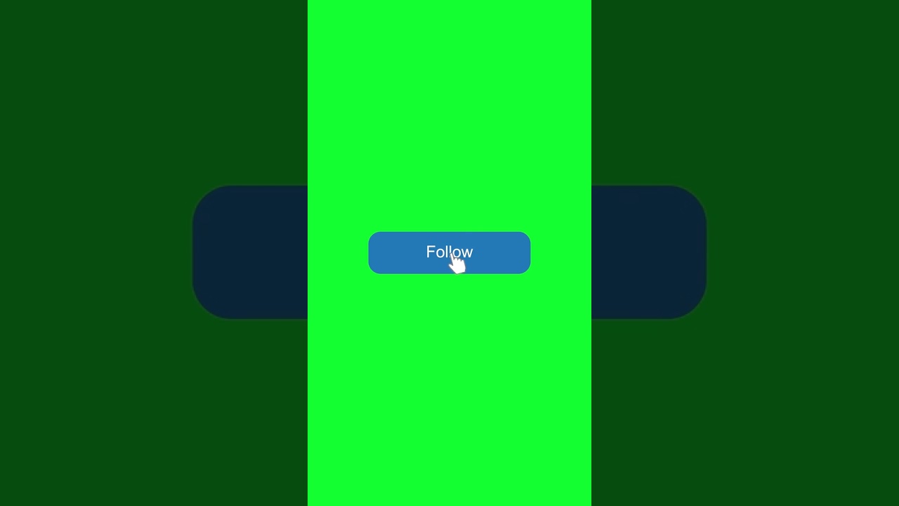 Green Screen Effect & Follow Buttons #shorts
