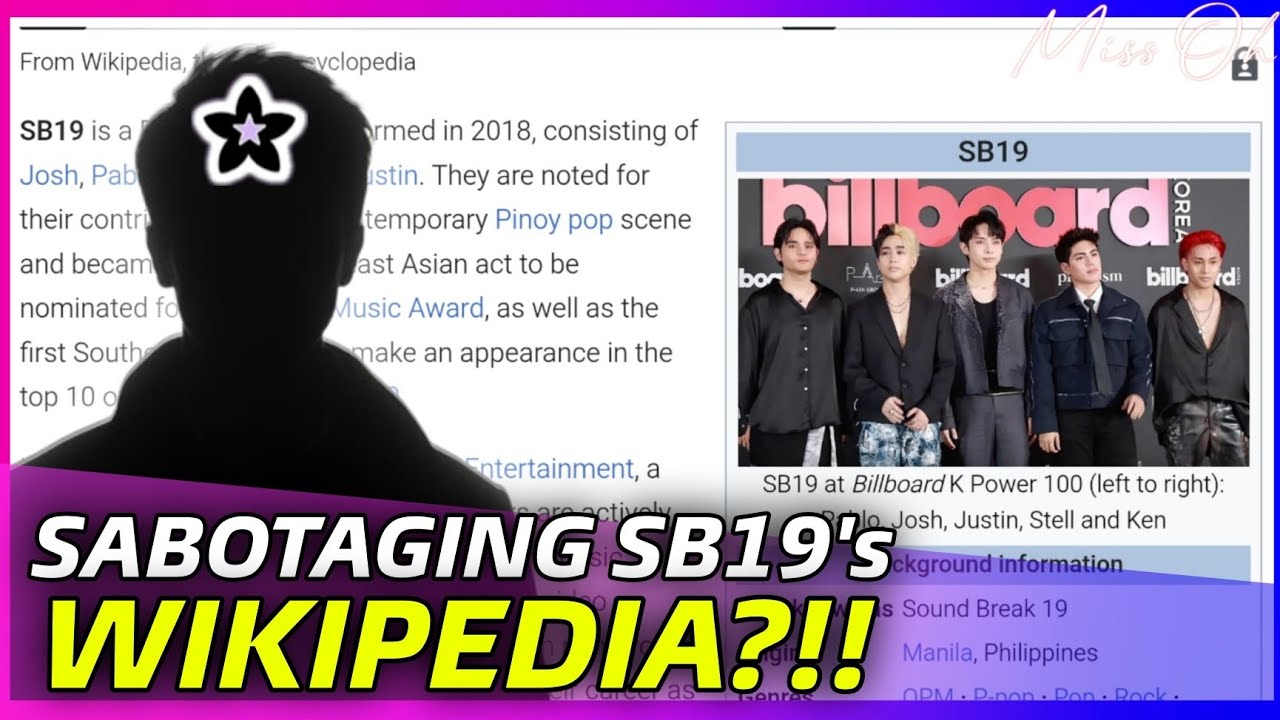 SB19 Wikipedia Edits Remove Mahalima, Risk Content Quality 🎤