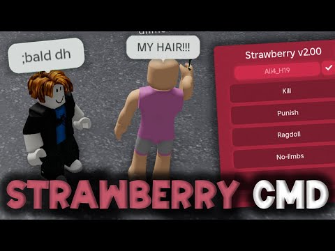 StrawberryCMD FE Script Hub Showcase – Unlock Powerful Roblox Exploits 🔓