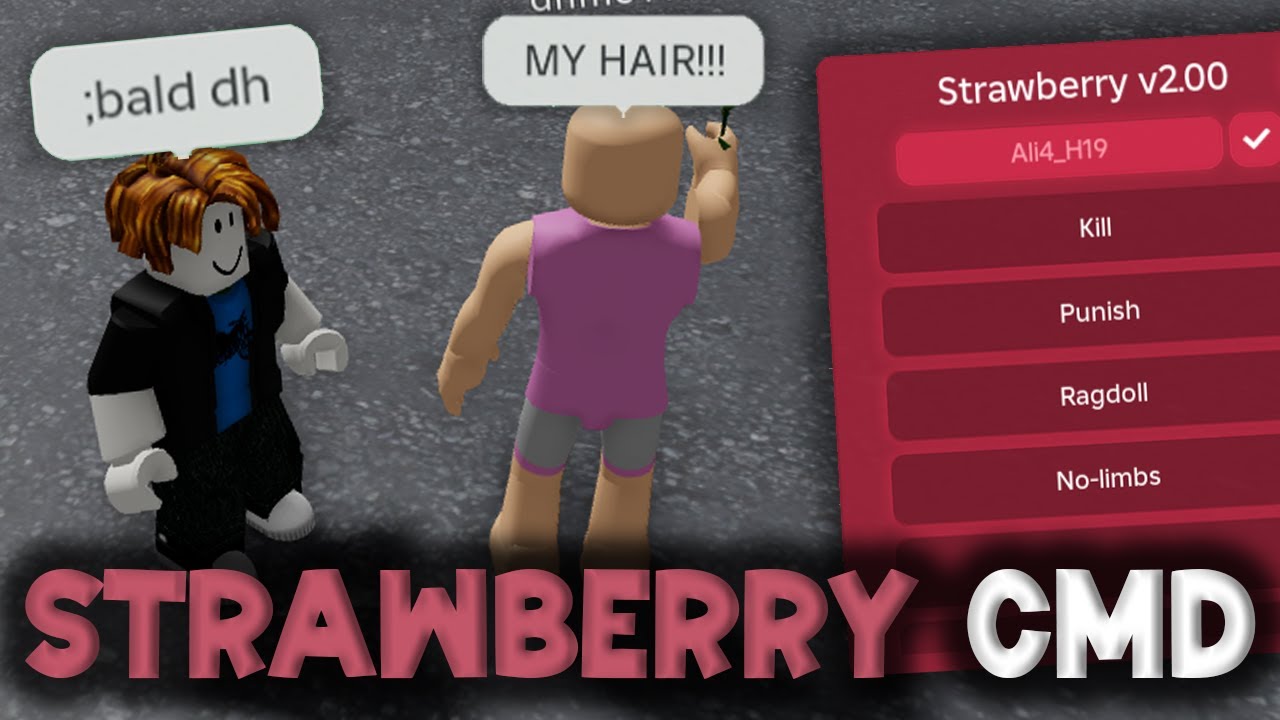 StrawberryCMD FE Script Hub Showcase β Unlock Powerful Roblox Exploits π